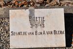 BLERK Boetie, van 