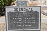 ODENDAAL C.M.M. 1895-1953 :: ODENDAAL C.M.M. 1931-1982