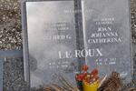 ROUX Alfred G., le 1910-1978 & Joan Johanna Catherina 1923-2008