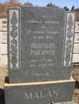 MALAN Hercules Philippus 1882-1958