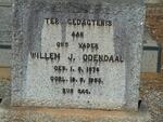 ODENDAAL Willem J. 1876-1955