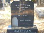 MATTHYSEN Boy 1888-1971