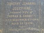CARBUTT Dorothy Johanna Josephine -1908