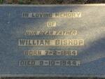 BISHOP William 1864-1944