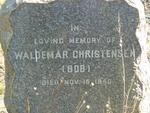 CHRISTENSEN Waldemar -1940