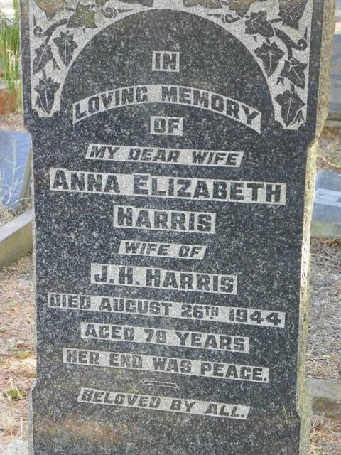 HARRIS Anna Elizabeth -1944
