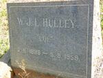 HULLEY W.J.L. 1889-1959