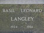 LANGLEY Basil Leonard 1924-1986