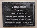 CHAPMAN Daphne -2007