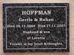 HOFFMAN Gerrie -2004 :: HOFFMAN Rohan -2007