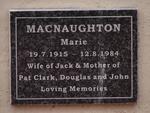 MacNAUGHTON Marie 1915-1984