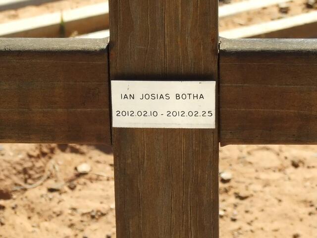 BOTHA Ian Josias 2012-2012