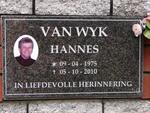 WYK Hannes, van 1975-2010