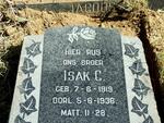 JACOBS Isak C. 1919-1936