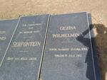 SERFONTEIN Gideon Johannes 1882-1957 & Gezina Wilhelmina 1884-1961