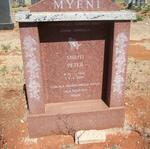 MYENI Mbuti Peter 1946-2009