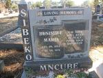 MNCUBE Busisiwe Maria 1954-1974