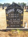 FICK Gawie 1953-2000