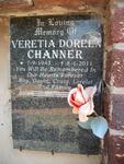 CHANNER Veretia Doreen 1943-2011