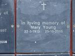 YOUNG Mary 1913-2005
