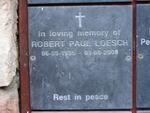 LOESCH Robert Paul 1935-2008