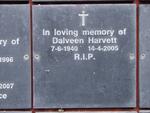 HARVETT Dalveen 1940-2005