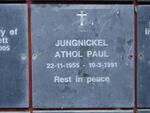 JUNGNICKEL Athol Paul 1955-1991