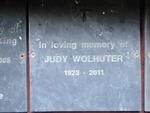 WOLHUTER Judy 1923-2011