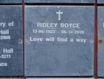 BOYCE Ridley 1923-2006
