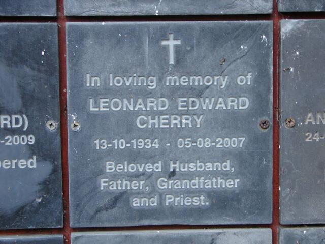 CHERRY Leonard Edward 1934-2007