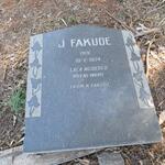 FAKUDE J. 1919-1974