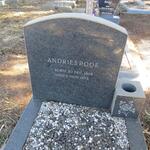 POOE Andries 1898-1973