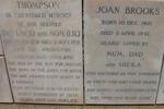 THOMPSON Jack -1951 & Lil -1951 :: BROOKS Joan 1921-1952