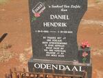 ODENDAAL Daniel Hendrik 1955-2011