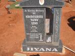 JIYANA Ndodekhaya Lebo 1966-2012