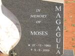 MAGAGULA Moses 1960-2009