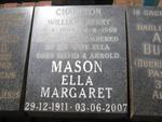 CHARLTON William Henry 2009-1969 MASON Ella Margaret 1911-2007