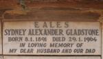 EALES Sydney Alexander Gladstone 1891-1964