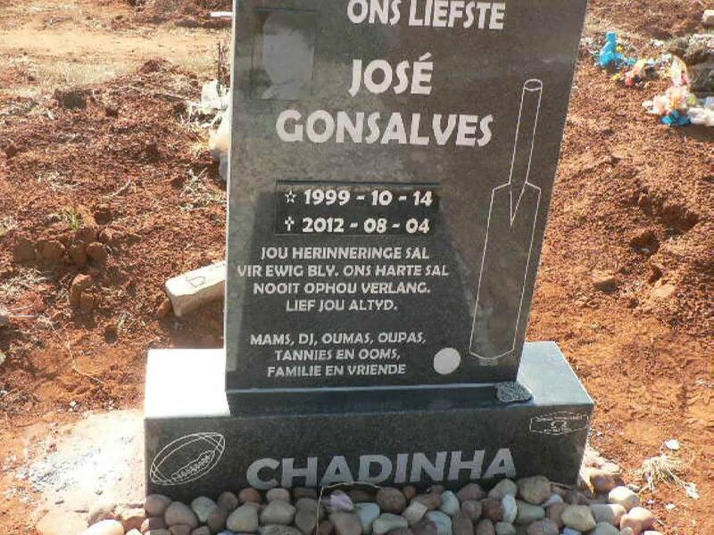 CHADINHA Jose Gonsalves 1999-2012