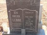 LUBBE Ida Heuer 1932-2011