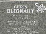 BLIGNAUT Chris 1932-2008