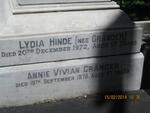 HINDE Lydia nee GRANGER -1972 :: GRANGER Annie Vivian -1975
