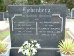 LIEBENBERG Johannes Lodewikus 1897-1971 & Elizabeth Johanna VAN ECK 1898-1974