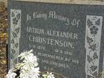 CHRISTENSON Arthur Alexander 1876-1951