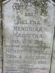 HOWELL Helena Hendrina Magritha nee VAN ZYL 1870-1901