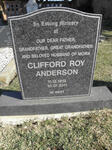 ANDERSON Clifford Roy 1919-2011