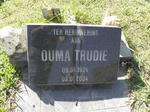? Trudie 1924-2004