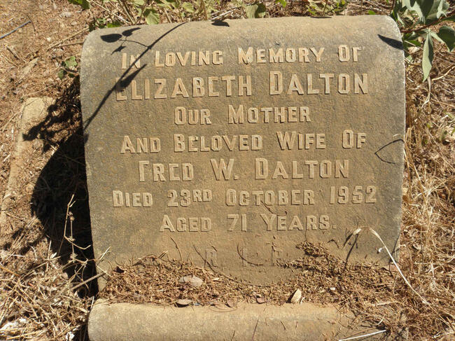 DALTON Elizabeth -1952