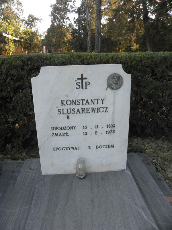 SLUSAREWICZ Konstanty 1893-1973