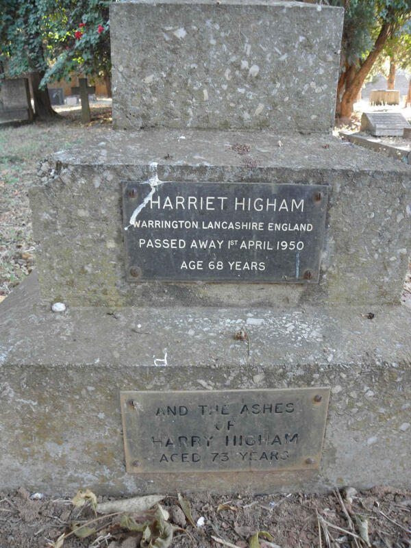 HIGHAM Harry & Harriet -1950